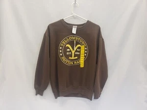 Yellowstone Dutton Ranch Pullover Sweatshirt Adult Sz M New With Tags - Picture 1 of 9
