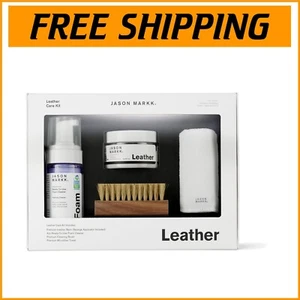 Eco-Friendly Leather Care Kit: 4 Oz Cleaner & 2 Oz Balm for All Leather Goods - Picture 1 of 9