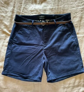 Scotch & Soda Maison Scotch Women’s Navy Blue Chino Size 29 Medium - Picture 1 of 16