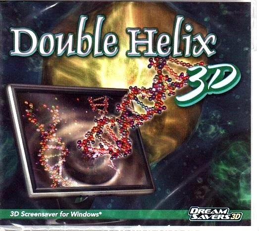 Double Helix 3D Screensaver CD-ROM for Windows - Factory Sealed JC - Image 1 of 2