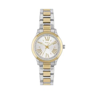 Orologio Breil Tribe Abby EW0653 Watch Donna Acciaio Bicolore Oro Zirconi 32mm - Immagine 1 di 2
