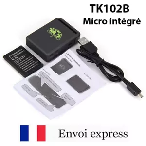 Tracker temps réel GPS TK102B - Micro intégré - traceur GPS GPRS SMS SOS - Picture 1 of 1