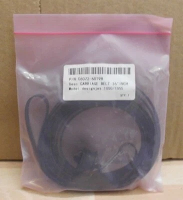 Antriebsriemen C6072-60198 Belt 36 inch +Umlenkrolle für HP Designjet 1050c plus - Bild 1 von 2