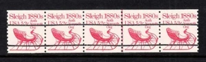 USA PNC SC# 1900a SLEIGH 5.2c. PC NON PROFIT ORG. PL# 2 WATER ACTIVATED PNC5 MNH - Picture 1 of 1