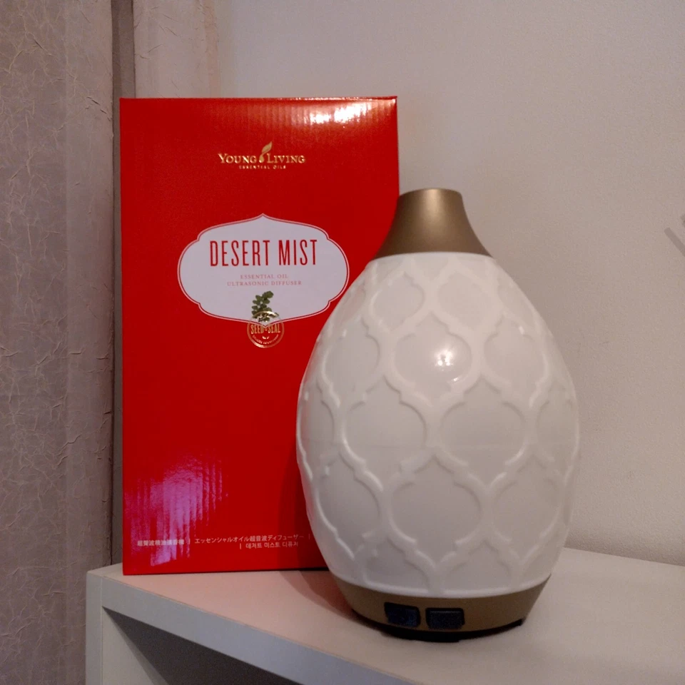 ULTRASONIC ESSENTIAL OIL DIFFUSER DESERT MIST UP 10H *YOUNG LIVING* BNIB - Image 1 of 1