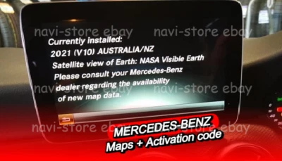 Mercedes Benz Australia NZ Comand NTG 5s2 Map Update + Activation Code v10 2021 - Image 1 of 4