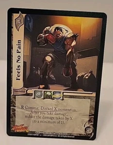 UFS Street Fighter "Feels No Pain" Set SF01 Universal Fighting System TCG Card - Picture 1 of 2