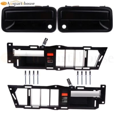 For Chevrolet GMC 88-94 4x Front Door Handles Right Left Inside Outside V6 V8 Foto 1 de 4