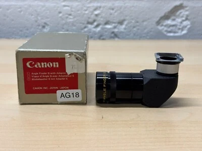 Unused Canon Angle Finder B For A-1 AE-1 AE-1P AV-1 F-1 From JAPAN (AG18) - Image 1 of 3