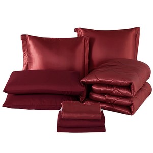 Cal King/King/Queen Size Bed In A Bag Comforter Set With Sheets Durable 8 Piece