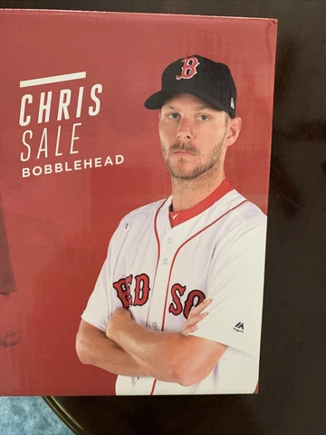 CHRIS SALE BOBBLEHEAD SGA 6/12/2017 RED SOX BRAND NEW IN BOX Cover