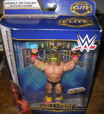 ULTIMATE WARRIOR WWE ACTION FIGURE HALL OF FAME ELITE NIB Cover