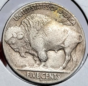 1917-S Indian Head Buffalo Nickel Nice Grade Scarce Date Km# 134 - Picture 1 of 4