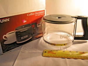BUNN Replacement Coffee Pot 10 Cup Carafe Black Decanter Pot Glass - Picture 1 of 4