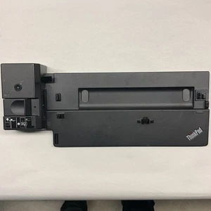 Lenovo ThinkPad ULTRA Laptop Docking Station Type 40AJ NO KEY OR POWER ADAPTER - Picture 1 of 8