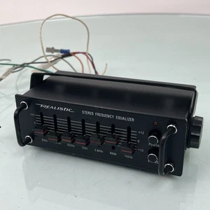 Vintage Realistic 12-1867 7-Band Graphic Car Audio Equalizer | Untested - Picture 1 of 10