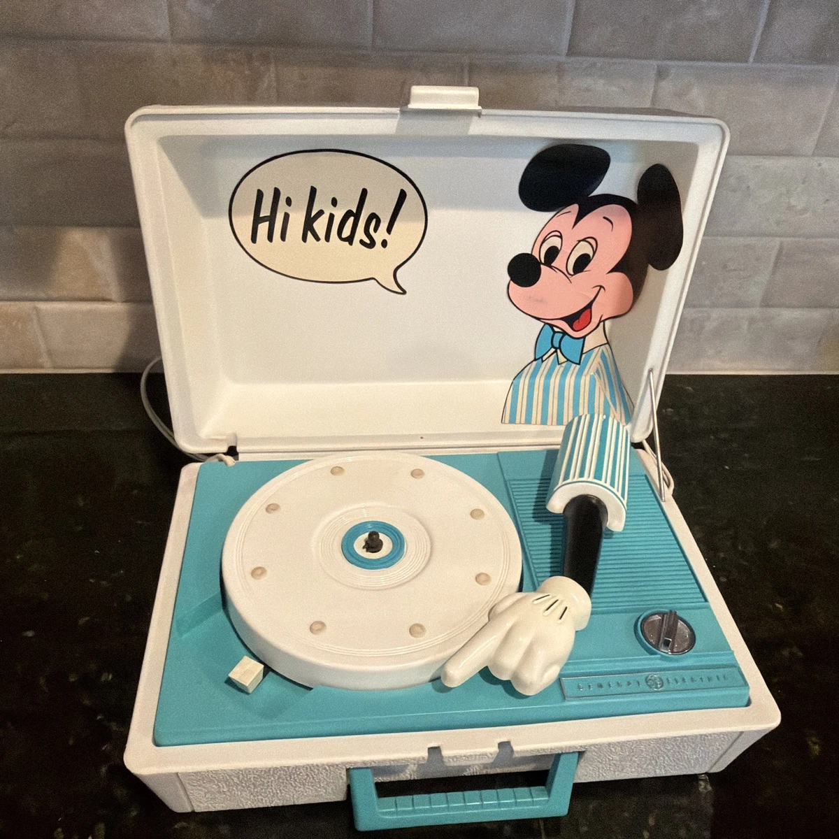 Disney vintage ミッキーマウス レコードプレーヤー ジャンク Disney vintage ミッキーマウス レコードプレーヤー ジャンク