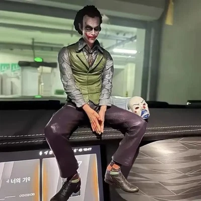 MARKENLOS Joker Figure 27cm Für Autoinnendekoration Kofferraum Deko Sammler Figur