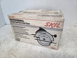 Vintage NOS Skilsaw 5750 Professional Drop Foot Circular Saw 7-1/4" Made In USA  - Picture 1 of 11