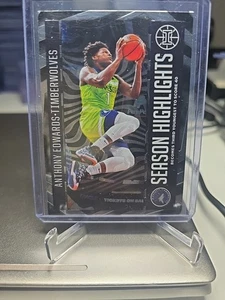 Panini Illusions 2020-21 - Aspectos destacados de la temporada Anthony Edwards #14 (RC) - Imagen 1 de 2