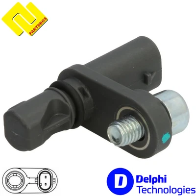 DELPHI SS21264-12B1 ABS Sensor ,Rear9810961080 ,for ALFA ROMEO ,CITROËN ,DS ,F - Image 1 of 2
