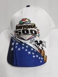 Vintage Mickey Mouse 2004 Daytona 500 NASCAR The Great American Race Mütze Kappe neu aus altem Lagerbestand - Bild 1 von 8