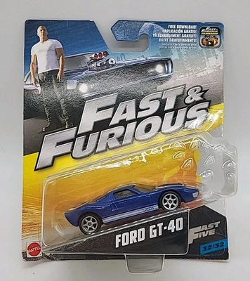 Mattel Fast & Furious Ford GT-40 Foto 1 de 4