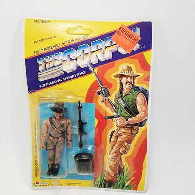 Винтаж 1988 Lanard Toys Корпус! Экшн-фигурка GI Joe Bootleg KO Croc 1980-е - Изображение 1 из 4