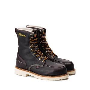 Thorogood 1957 Series 8” Waterproof Steel Toe Work Boots for Men - Full-Gr - Picture 1 of 7