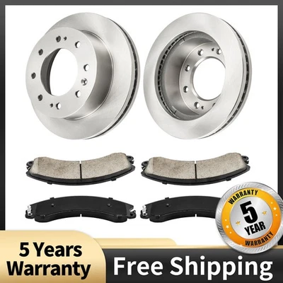 Kit de frenos delanteros para Chevy Silverado 2500HD 3500HD 2011-2019 GMC Sierra 2500HD Foto 1 de 4