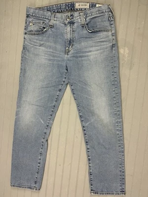 Jeans feminino Adriano Goldschmied tamanho 29 tornozelo cintura média lavagem média - Imagem 1 de 4