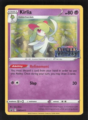 Kirlia -  (Prerelease) Promo SWSH: Sword & Shield Promo Cards SWSH271 NM - Image 1 of 2