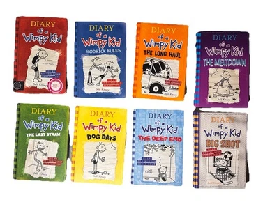 Jeff Kinney,  Diary of a Wimpy Books 1-4. Also included: book 9, 13, 15, 16.  Foto 1 de 4