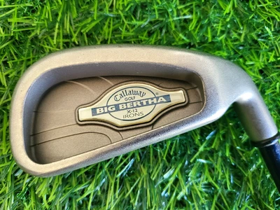 PALO DE GOLF CALLAWAY BIG BERTHA X-12 4 HIERRO FIRME FLEX VARILLA DE GRAFITO X12 Foto 1 de 4