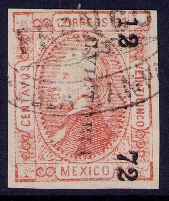 fg86 #95 25ctv Victoria 12-72 Tula de Tampas Talla 1840 12pts Est $10-20 F-VF Foto 1 de 2