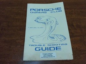 Porsche Owners Club Trouble Shooting Guide tercera reimpresión - Imagen 1 de 6