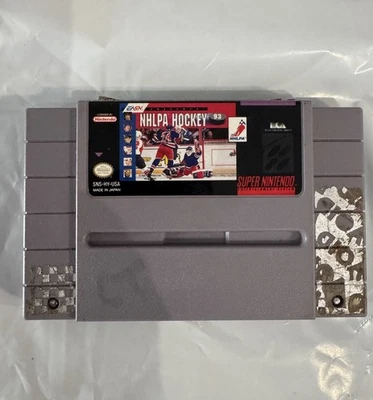 NHLPA Hockey 93 - Super Nintendo - Cartucho de juego SNES Foto 1 de 4