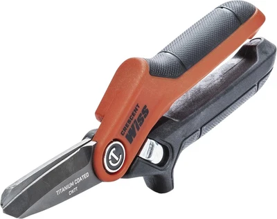 Crescent Wiss 7-1/2" Titanium Coated Tradesman Utility Shears - Industrial Heavy - Image 1 of 4