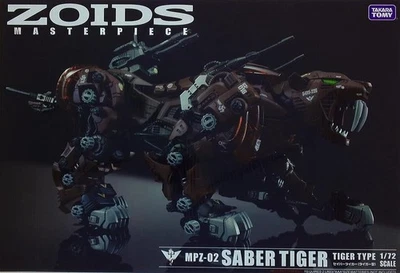 Zoids MPZ-02 Saber Tiger 1/72 Model Kit Masterpiece Series Takara Tomy - Image 1 of 2
