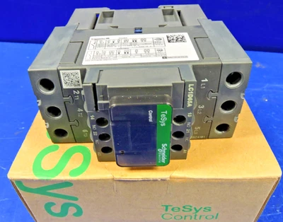 NEW Trane CTR02740 / Schneider TeSys LC1D65A Everlink AC Contactor 65A 30KW 120V - Image 1 of 4