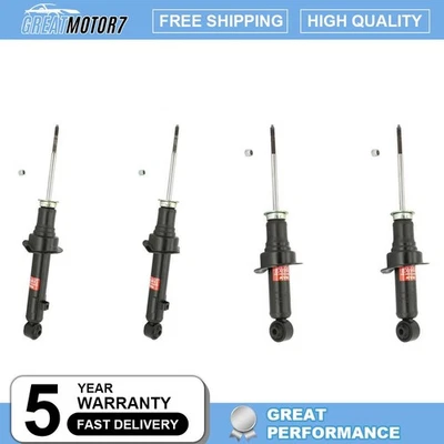 Conjunto de apoios de suspensão dianteiros traseiros KYB serve para 1999-2005 Mazda Miata - Imagem 1 de 4