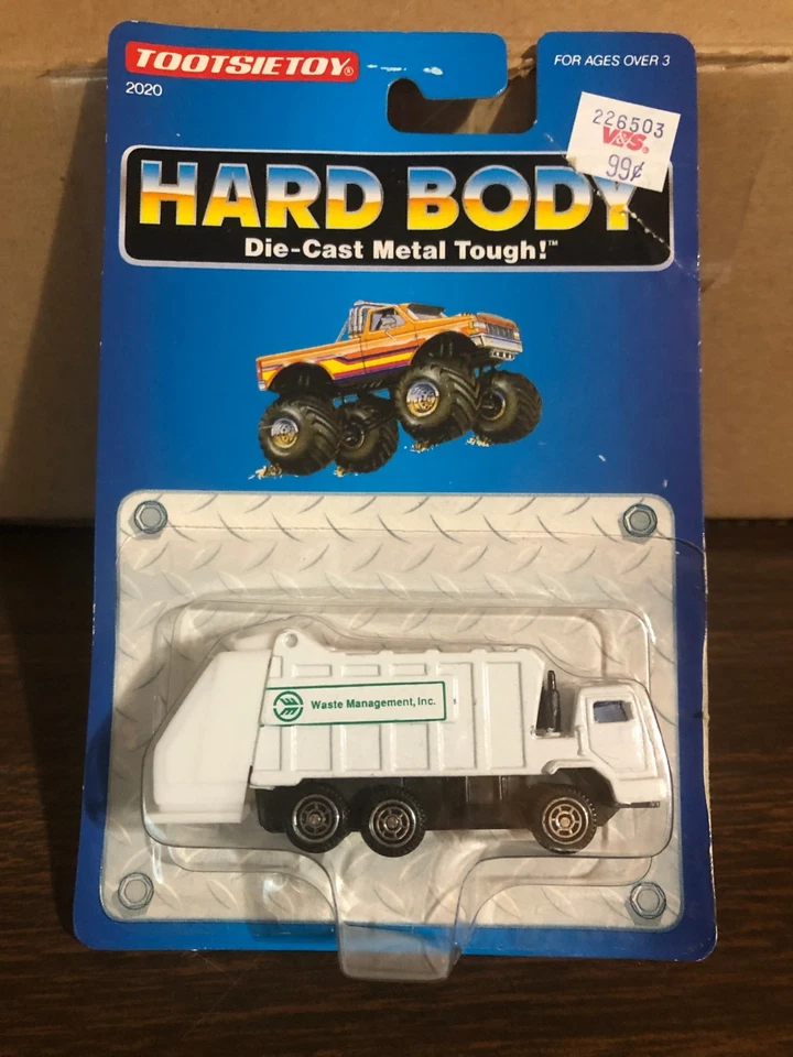 Tootsietoy  Hard Body  1992  Waste Management  Garbage Truck  New - Image 1 of 1