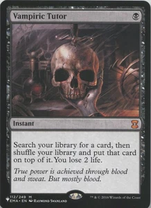 Vampiric Tutor M The List Reprints 112/249 - LP/MP - Picture 1 of 1