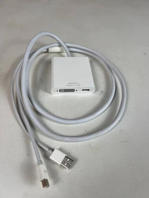 Apple A1306 Mini Display Port to Dual-link DVI Adapter USED - Image 1 of 3