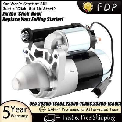 Starter For 2010-2024 Nissan Armada NV2500 Titan Infiniti FX50 M56 Q70 QX56 Foto 1 de 4