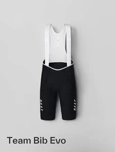 Maap Team Bib Evo Size L (BRAND NEW WITH TAGS!) Cycling Bib Black/White - Picture 1 of 2