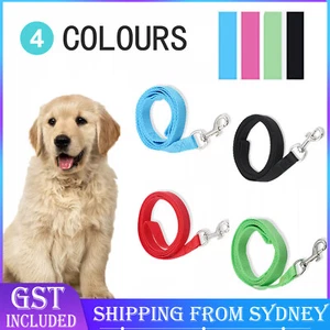 1.2M Long Dog Lead Pet Puppy Leash Training Obedience Recall Walk Tracking New - Picture 1 of 9