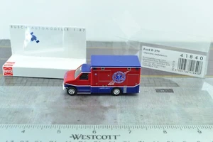 Ambulancia Busch 41840 Ford E-350 Raytwon escala HO 1:87 - Imagen 1 de 3