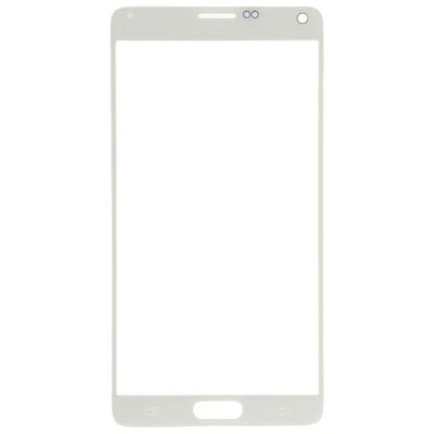 Lente para Samsung Galaxy Note 4 Vidrio Solo Blanco Vidrio Pantalla Cubierta Protectora Foto 1 de 2