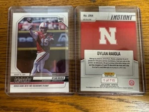 2024 Panini College Football #DRA Dylan Raiola Nebraska Cornhuskers RC SP #/715 - Picture 1 of 1